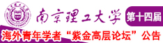 大鸡巴暴操南京理工大学第十四届海外青年学者紫金论坛诚邀海内外英才！